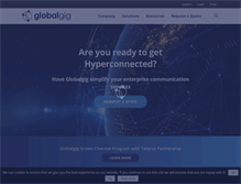 Tablet Screenshot of globalgig.com